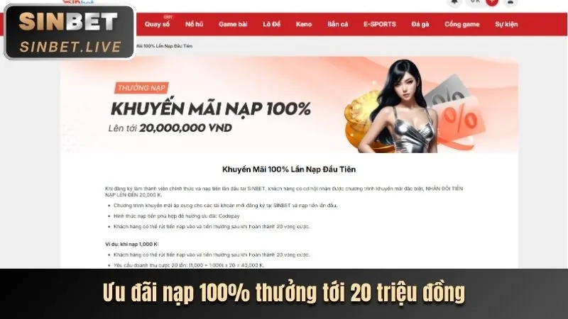 Các loại cược và tỷ lệ thanh toán Baccarat